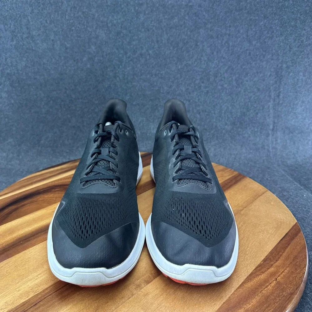 FootJoy FJ Flex Spikeless Golf Sports Shoes Black/Red 56141 Men's Size 12M